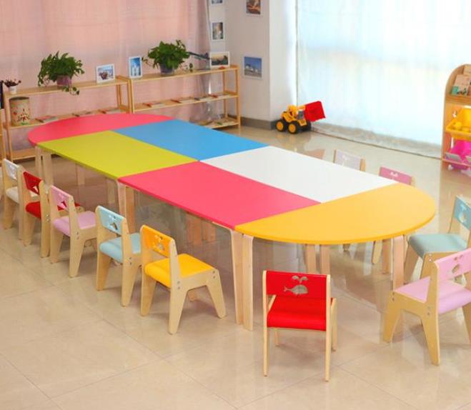 幼儿园课堂桌椅